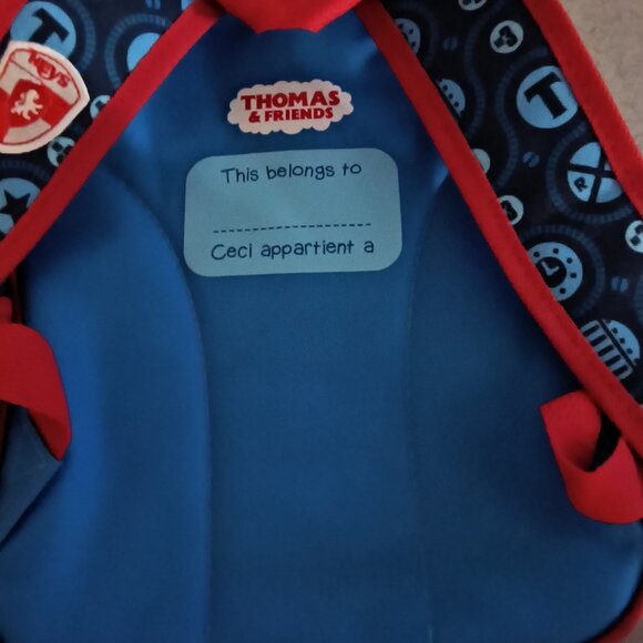 Thomas the Tank engine bundle toys, sheets, hat, cars, knapsack, throw - Picture 9 of 13